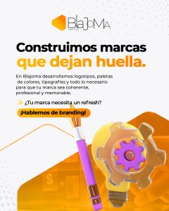 🚨 Si sientes que tu empresa necesita una identidad fuerte y coherente, ¡es momento de un refresh!En Blajoma Agencia ayudamos a empresas a crear o rediseñar su marca desde cero, con un enfoque integral 360:
✅ Logotipos que impactan
✅ Paletas de colores estratégicas
✅ Tipografías que comunican tu esencia
✅ Manuales de marca
✅ Diseño gráfico profesional
✅ Estrategia digital para redes sociales, webs y más.